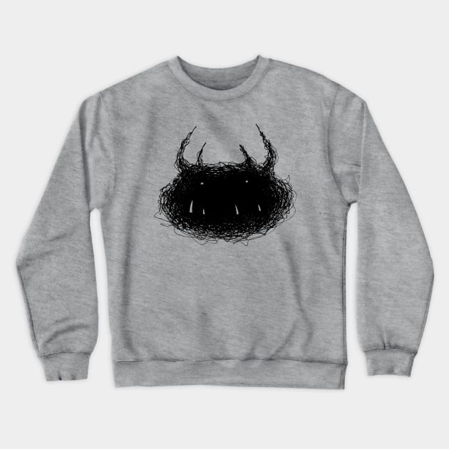 Scribble Monster Crewneck Sweatshirt by AnnaMac66